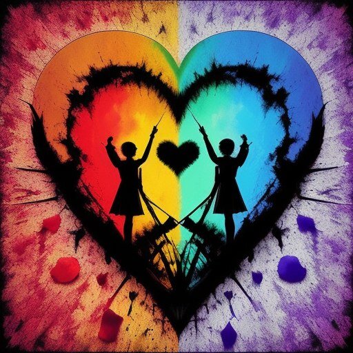 Фото автора. Вечная война во имя любви.