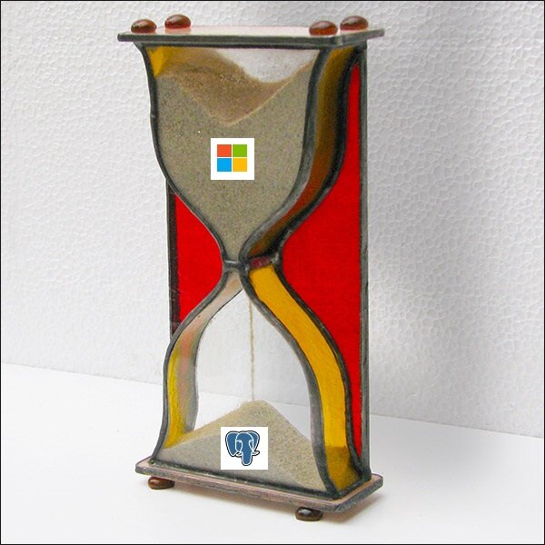 Примерно так выглядит процесс перекладывания данных с MS SQL на Postgres средствами 1С