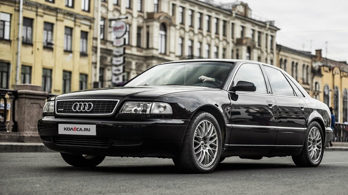 Audi a8 Убер Блэк
