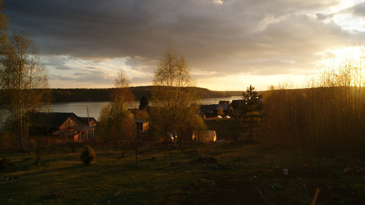 Первый теплый закат