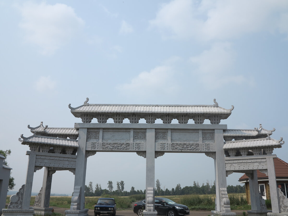 Въезд в "Китай"