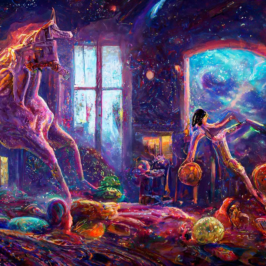 "Тяжелая парафренная шизофрения от первого лица" И.И. Нейронкин (создано в "Шедеврум")