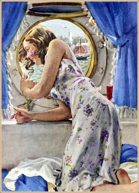 © Джон Гэннам (John Gannam). (1907 – 1965). «Момент».