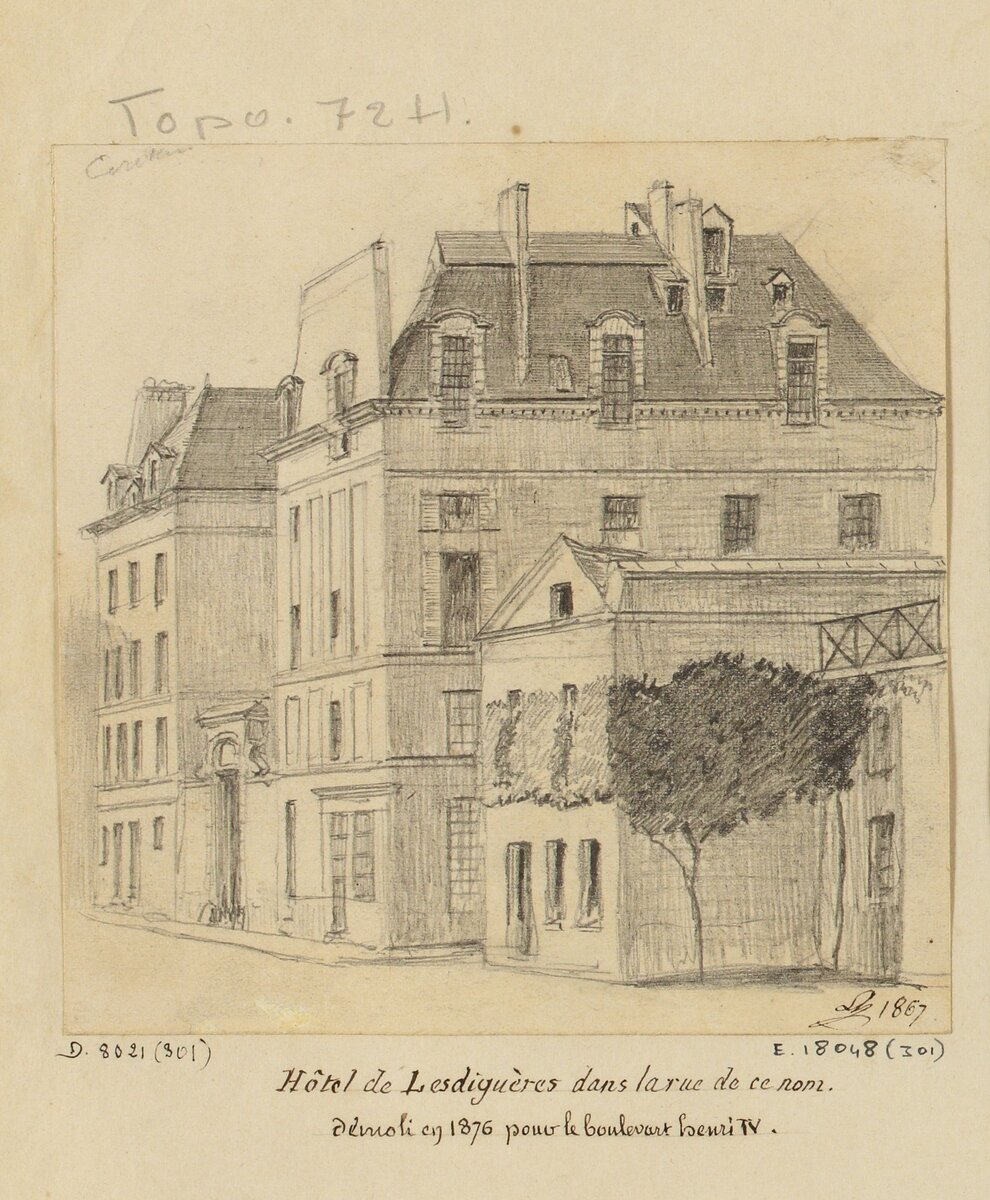 Leymonnerye Leon. Отель Ледигьер ©Musee de la Ville de Paris, Musee Carnavalet