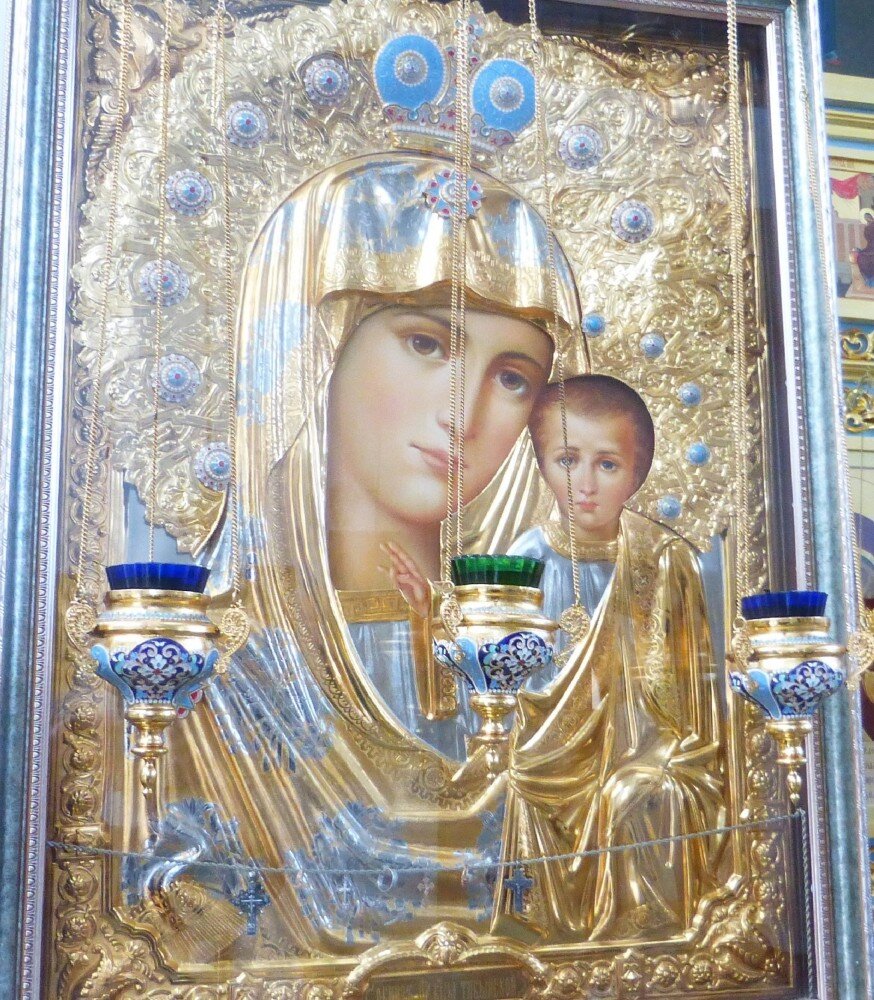Казанская икона Божией Матери. Источник: Яндекс. Картинки