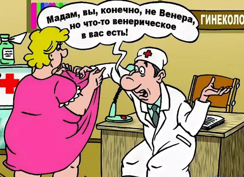 Смешные картинки про гинеколога