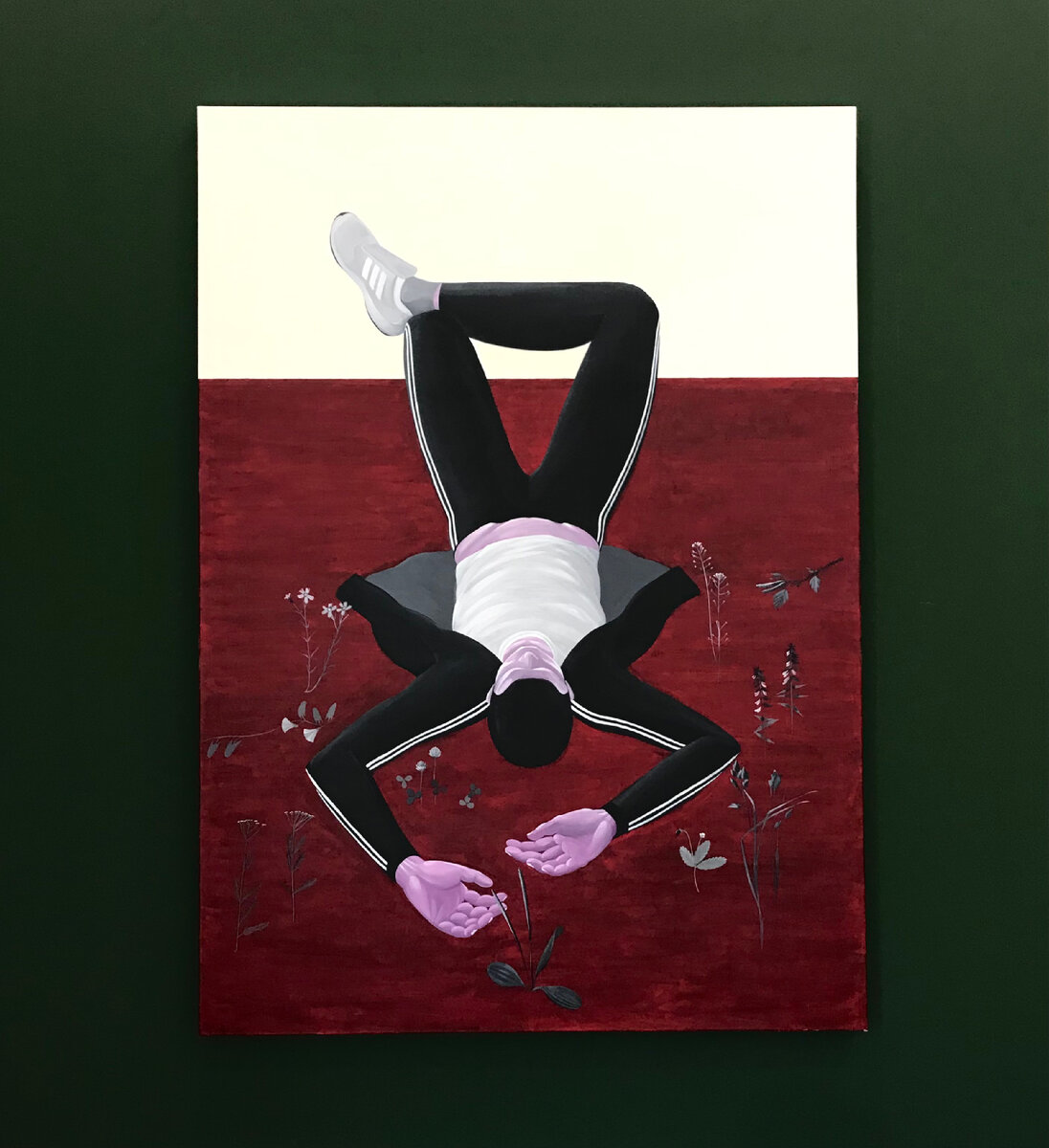 Работа Сони Кобозевой. Мне показалась она центральной или сочетания цвета и фона так совпали, что я поместил ее на обложку.