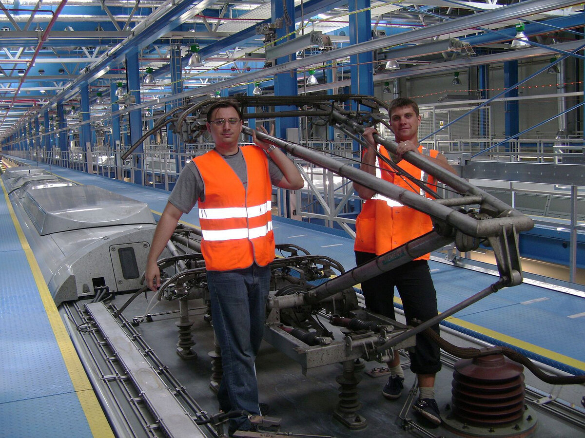 Полупантограф «Сапсана»