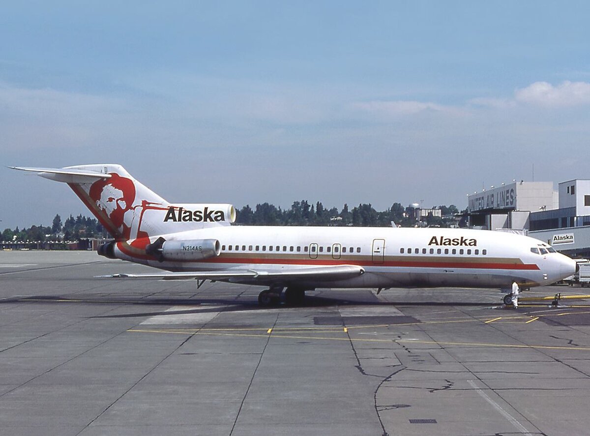 Boeing 727 авиакомпании Alaska Airlines