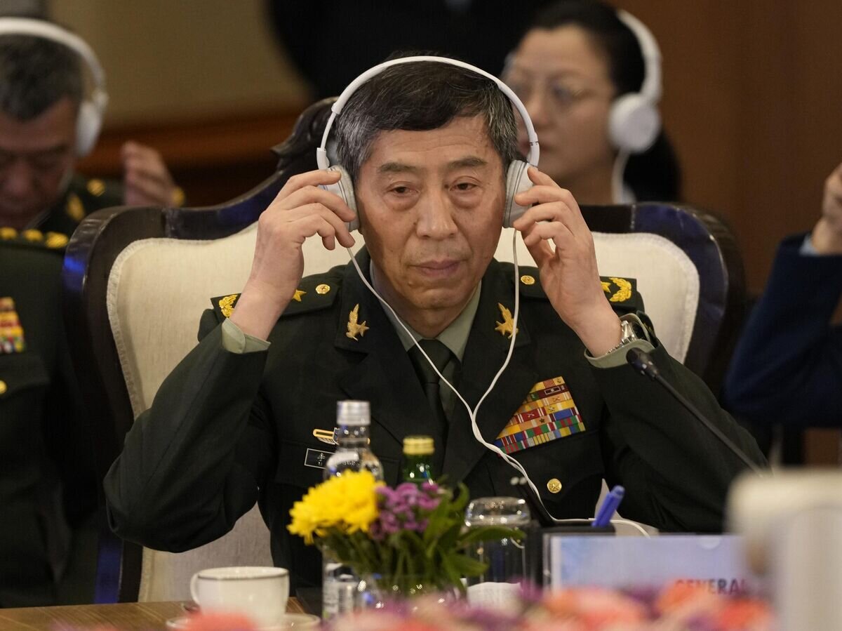 Министр обороны КНР Ли Шанфу© AP Photo / Manish Swarup
