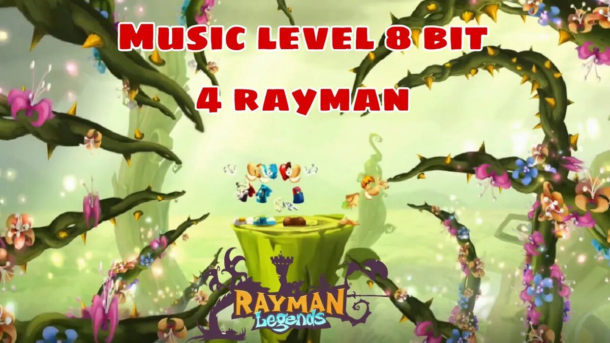 4 rayman music level 8 bit | kolplayone | Дзен