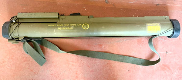 Трофейный одноразовый ручной гранатомёт M72 LAW (фото из открытых источников)