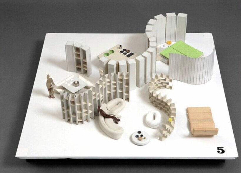 Модель 5 La forme Libre? Пьер Полен, изображение  Paulin, Paulin, Paulin и Château La Coste