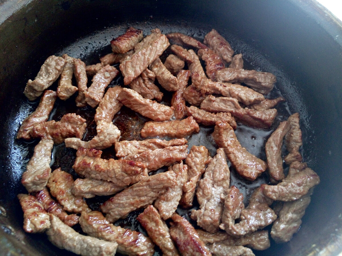 Just fry quickly!