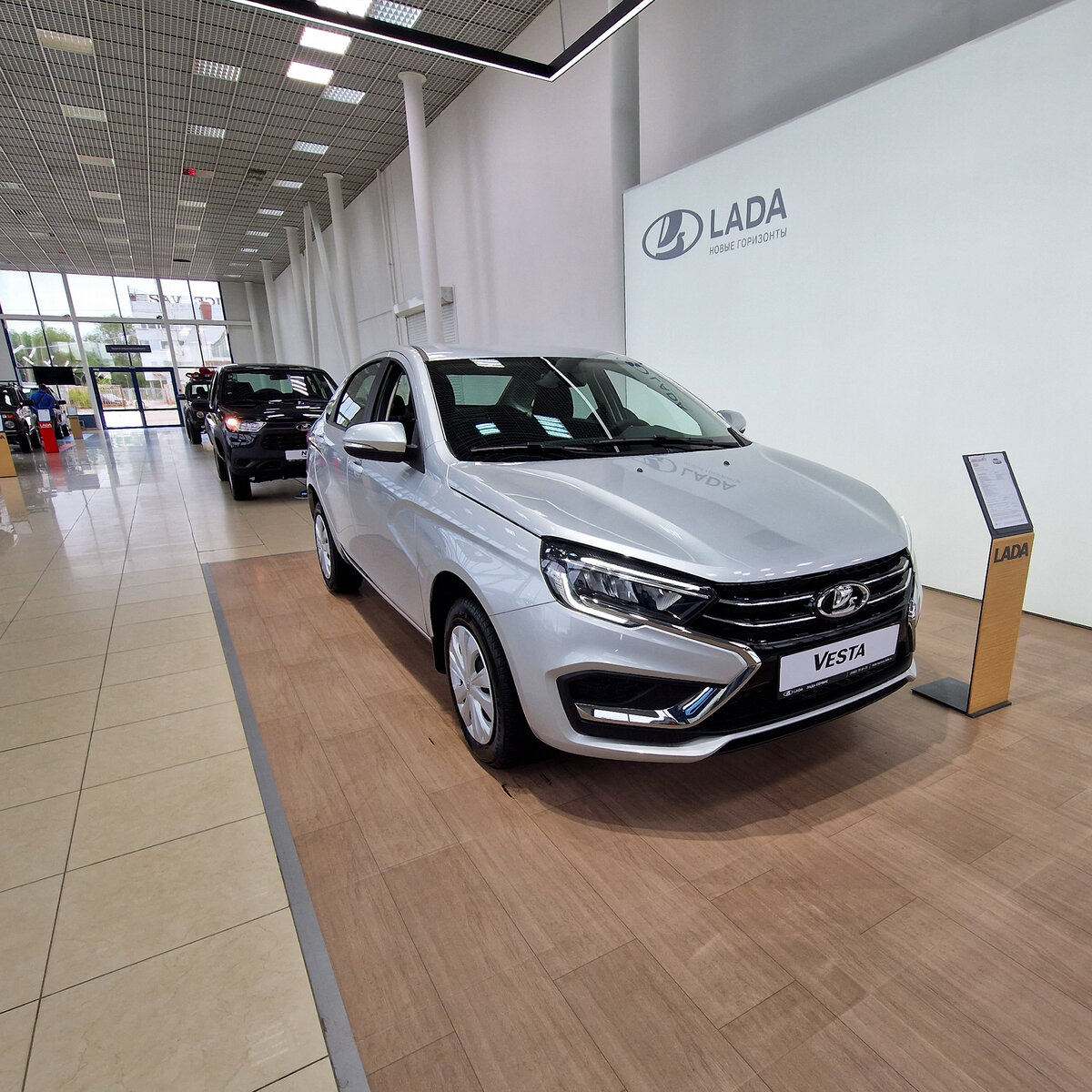 Новая LADA Vesta NG 2023 года в комплектации "Comfort".