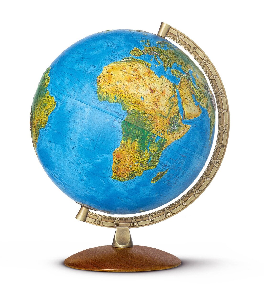 Глобус- модель земного шара.