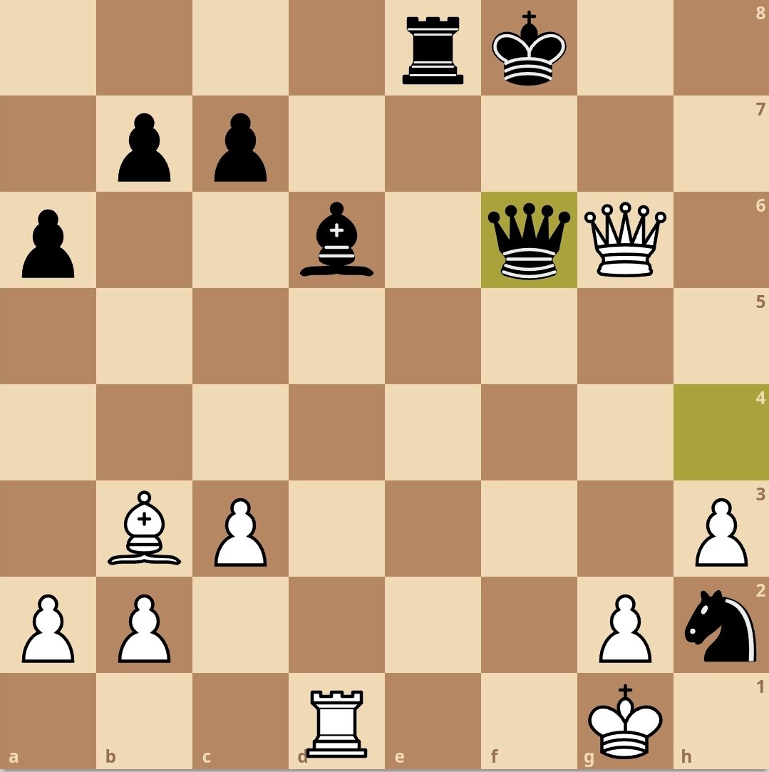 Ход белых. Мат в 1 ход