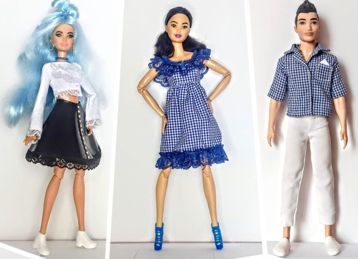Модели одежды для барби и кена