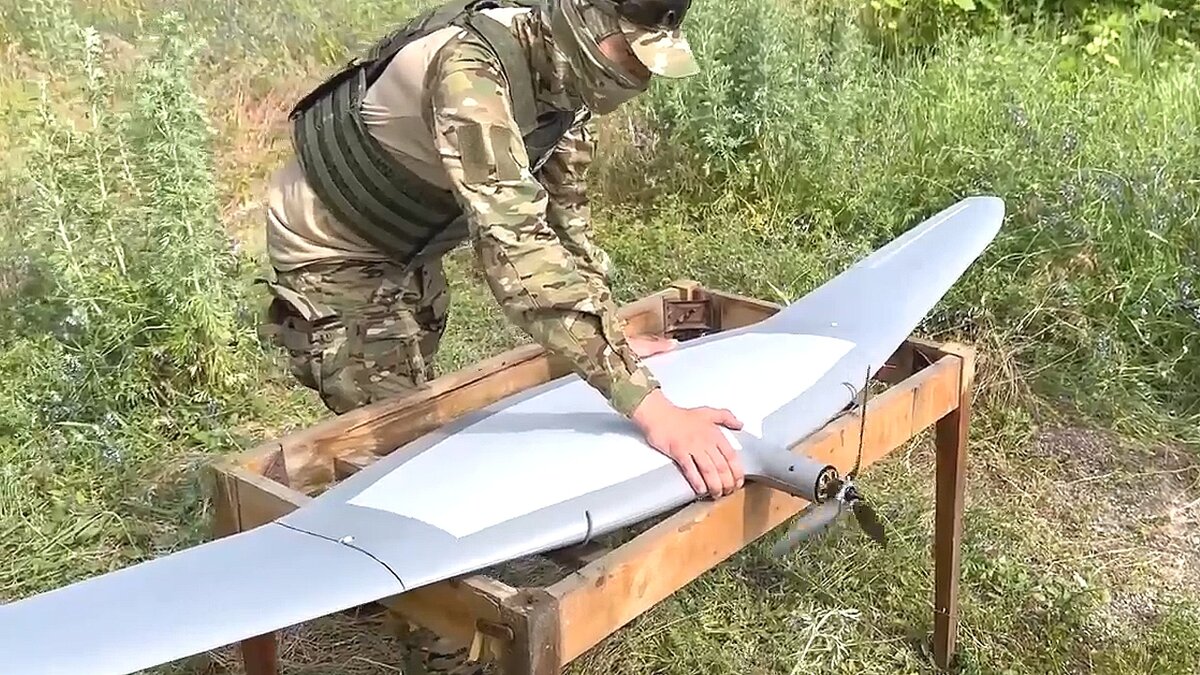 Новый разведывательный БПЛА Альбатрос М5 применила Россия, обзор. Фото Лампа знаний