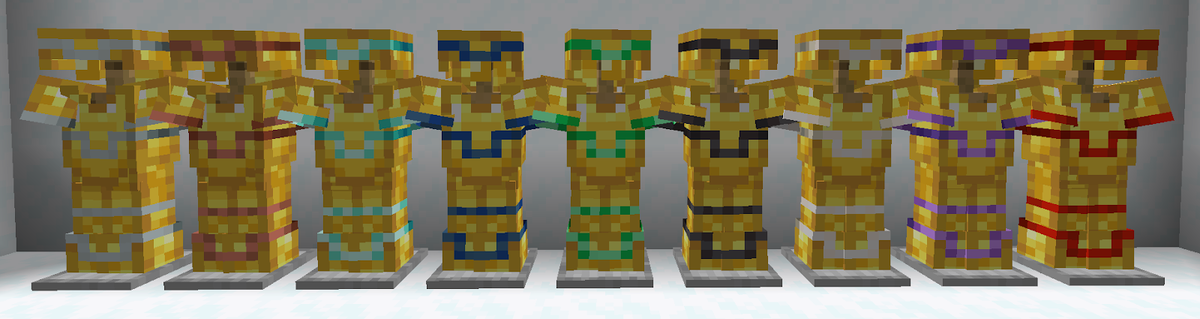 Гайд по отделке брони в Minecraft 1.20