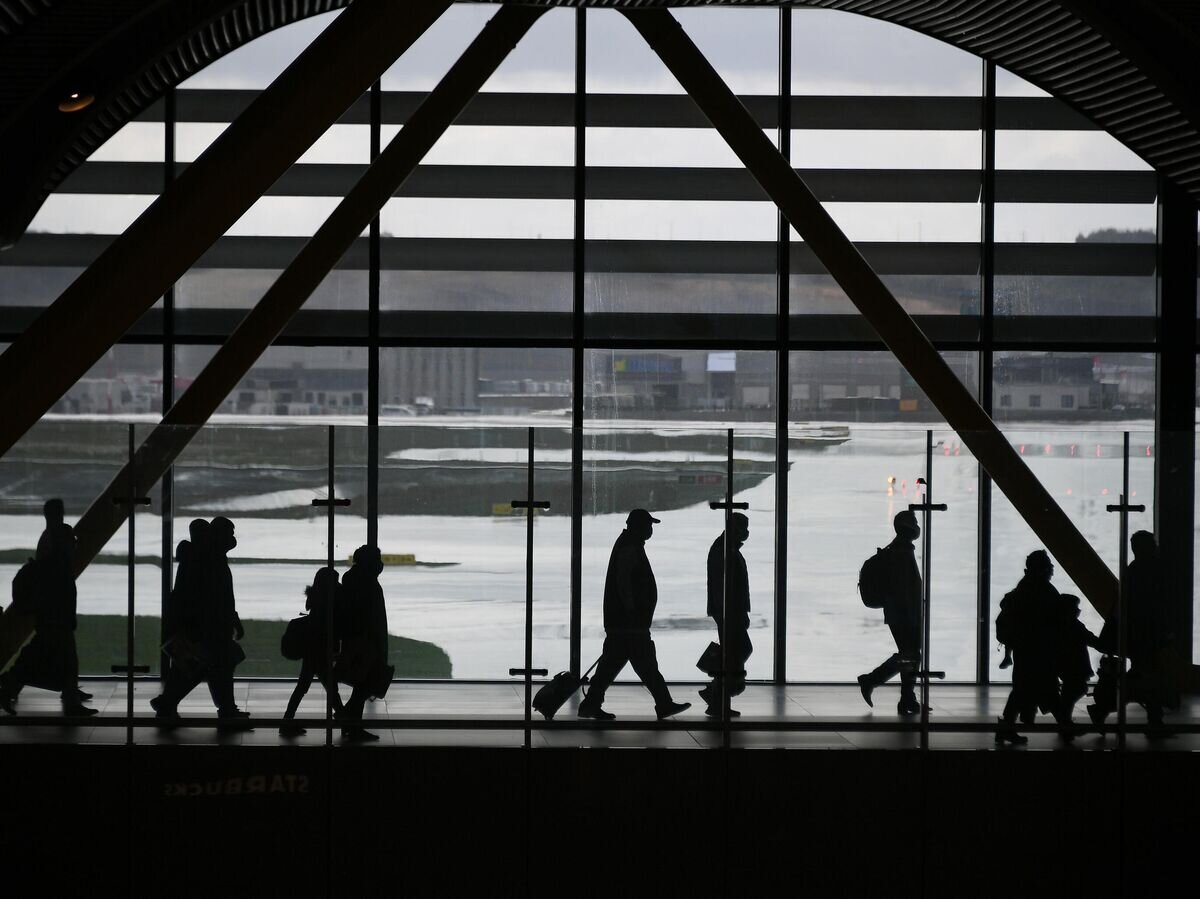 Пассажиры в Международном аэропорту© РИА Новости / Максим Блинов