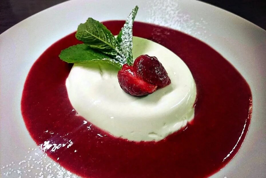 Итальянская panna Cotta