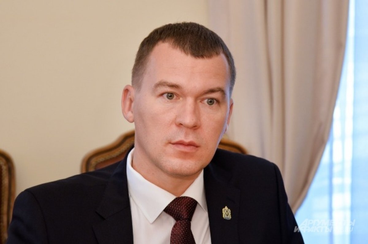    Губернатор Хабаровского края заявил о поддержке Президента