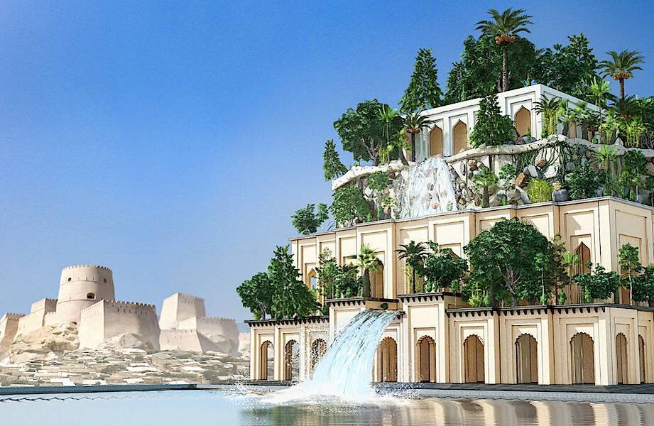 Так могли выглядеть Висячие сады Семирамиды