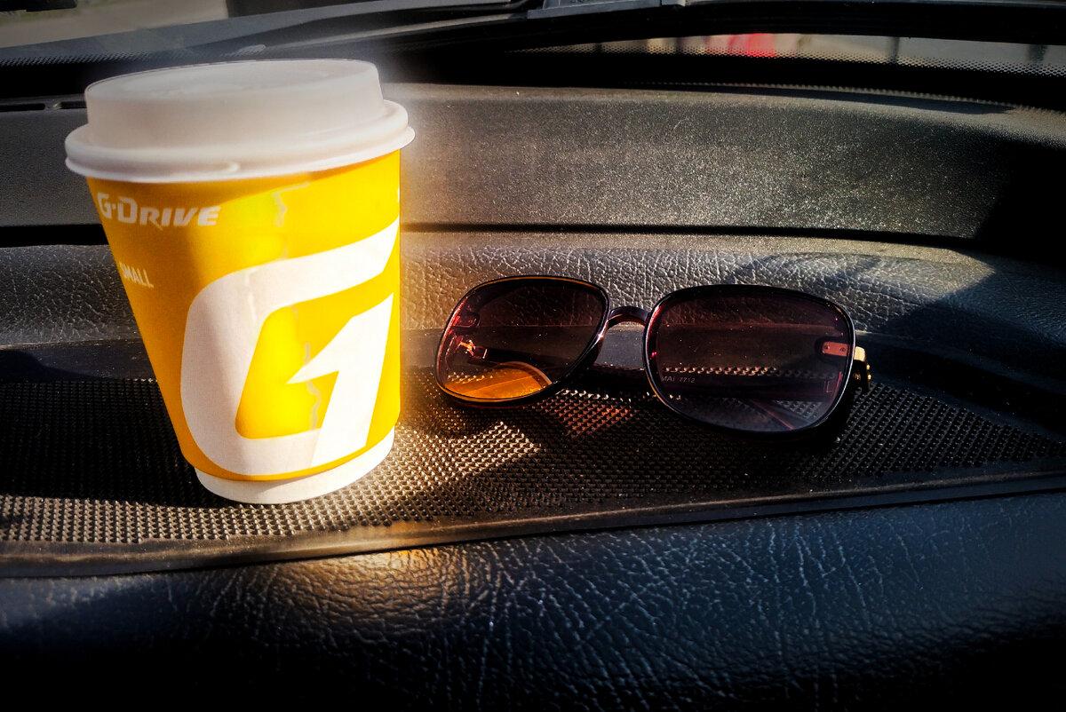 Люблю капучино, на заправке купили😁