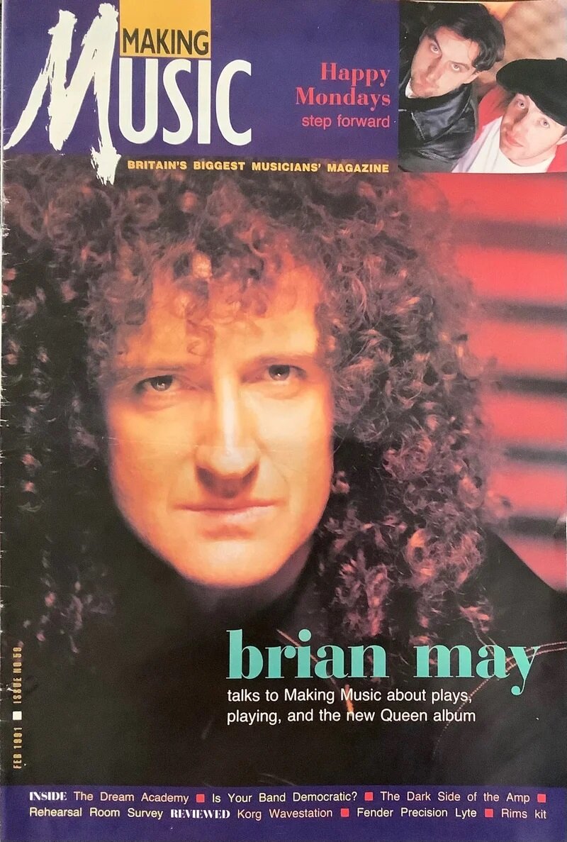 Обложка журнала "Making Music"