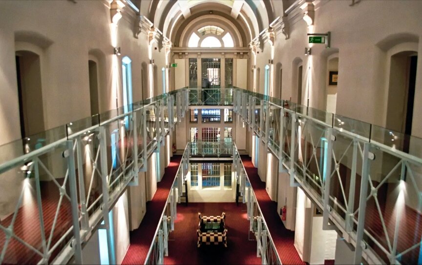 Malmaison Oxford Castle. Холл