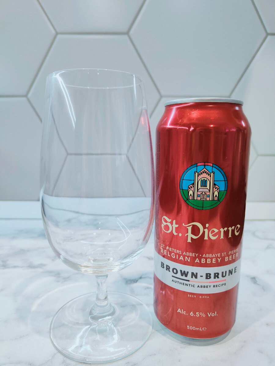 Пиво "St. Pierre Brune" (Сан Пьерр Брюн)