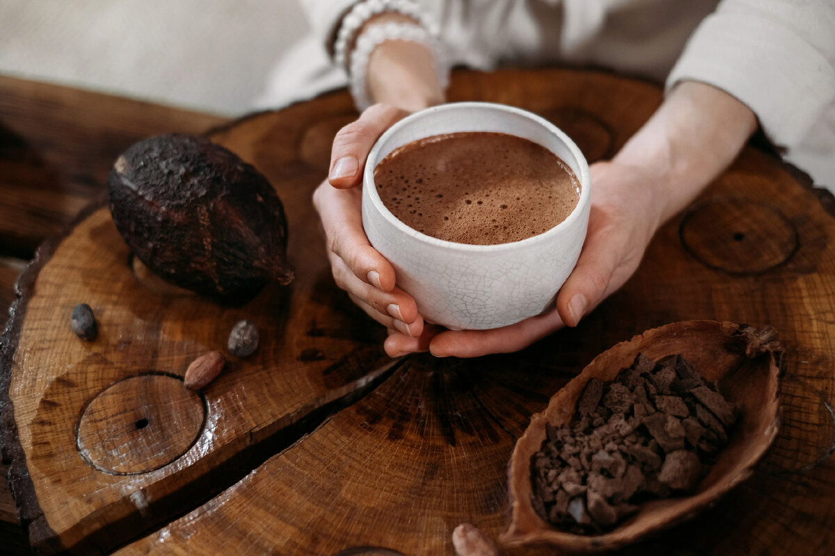 Какао Бобы крафт