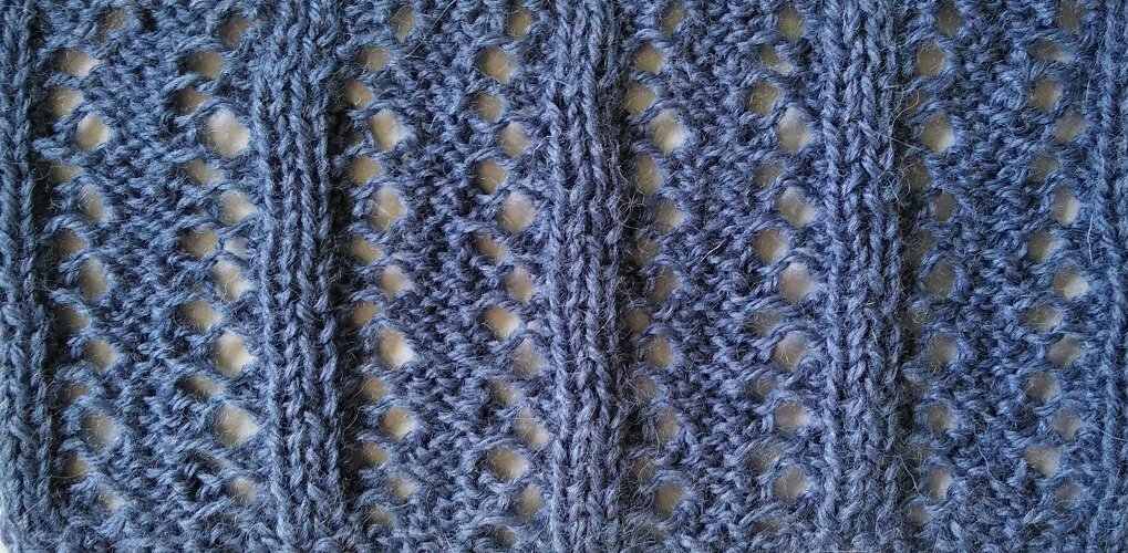 Изнаночная сторона узора