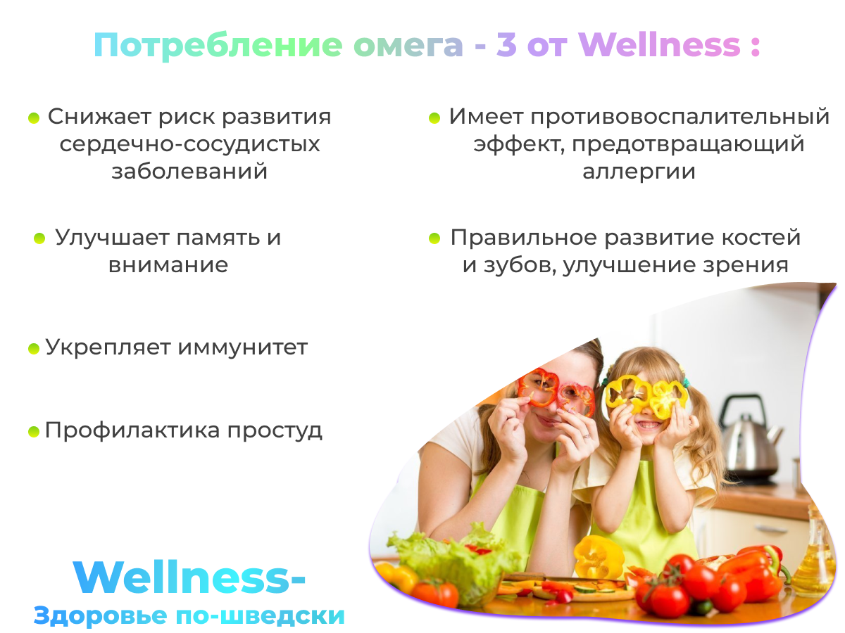Детская Омега 3 жидкая от Орифлейм 