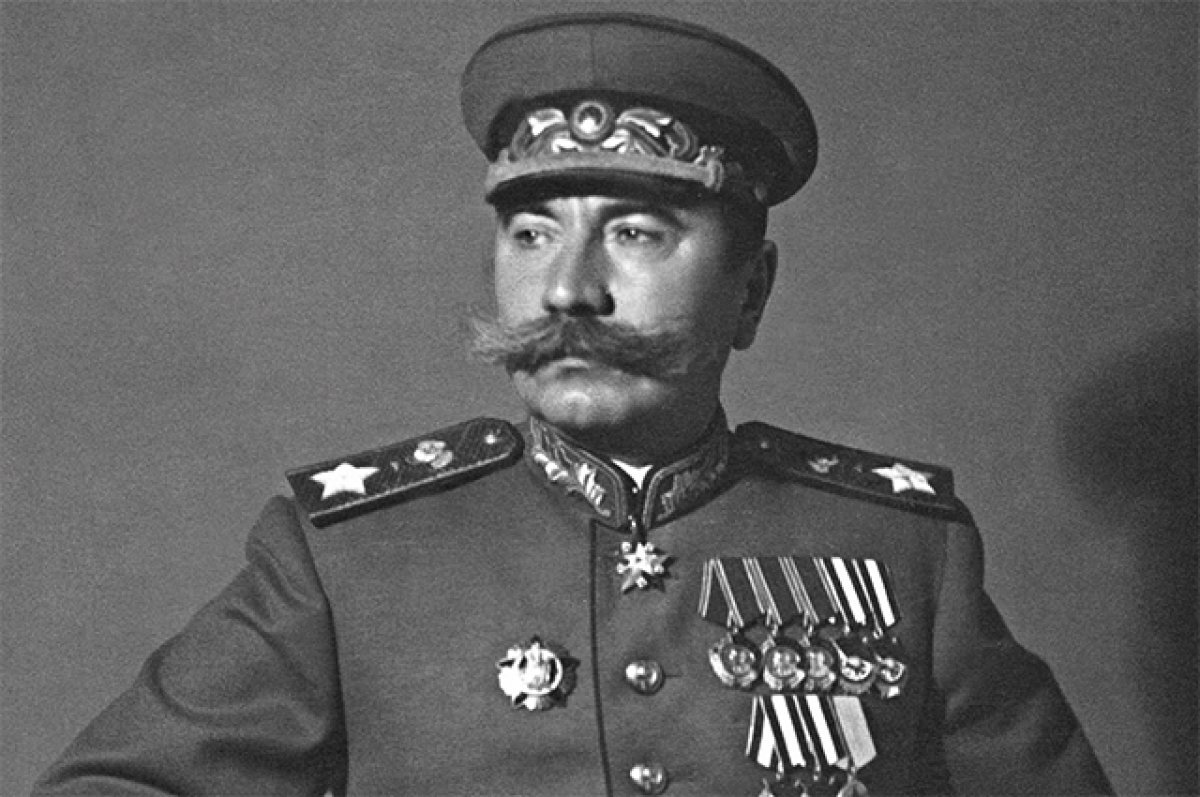    Маршал Советского Союза С. М. Будённый в 1944 году.