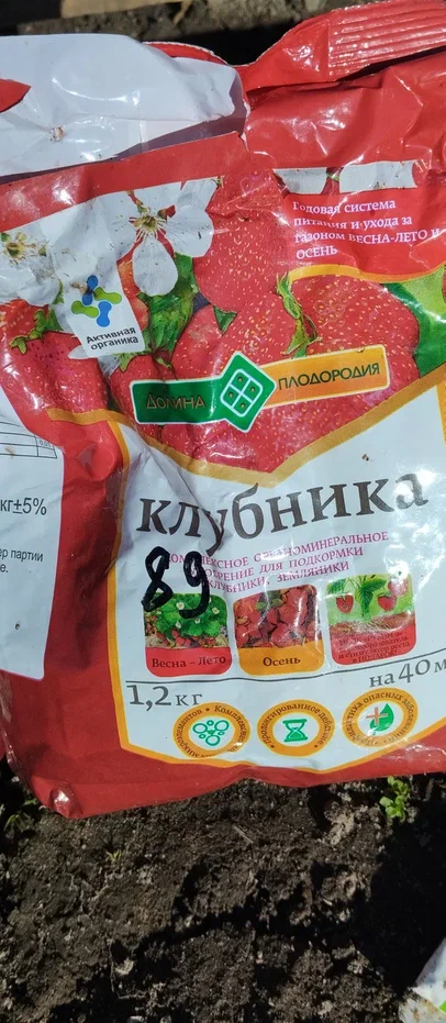 удобрения для клубники