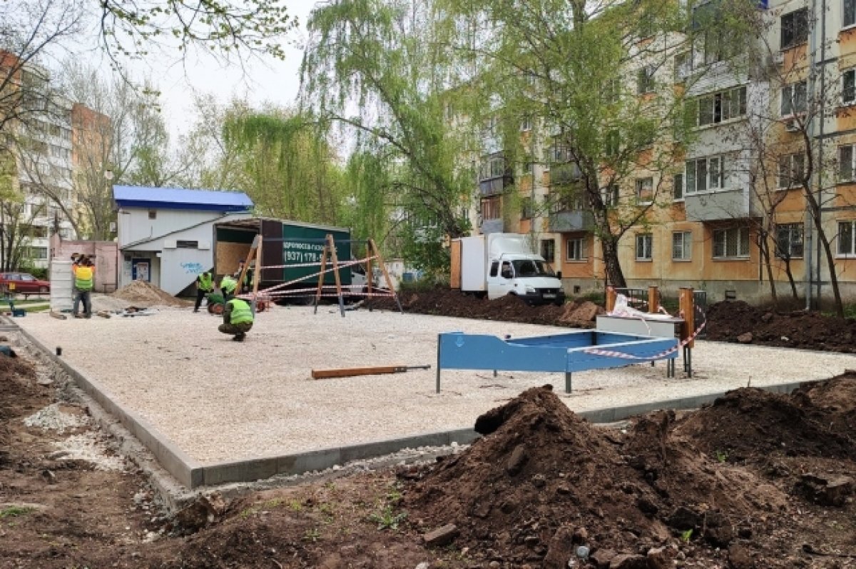    В 2023 году в Самаре благоустроят 46 дворов