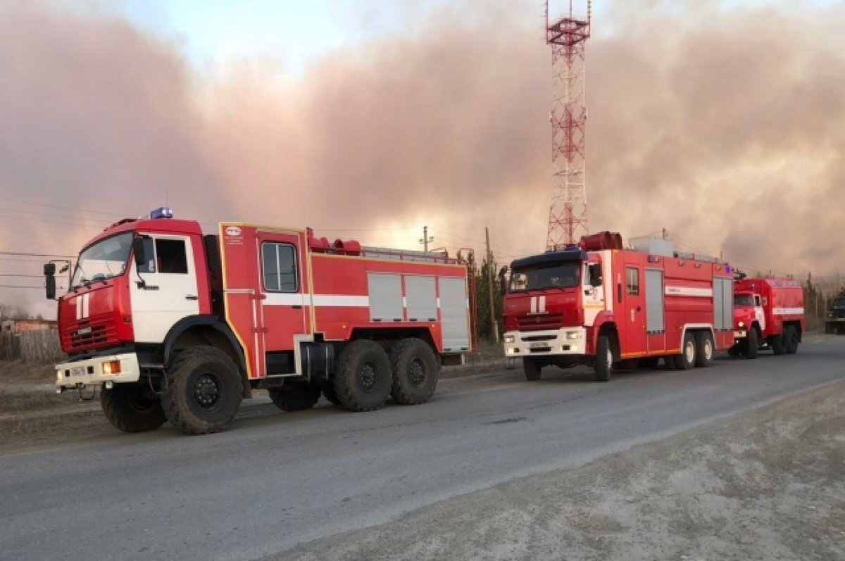    В Сосьве локализовали пожар на площади 9 километров