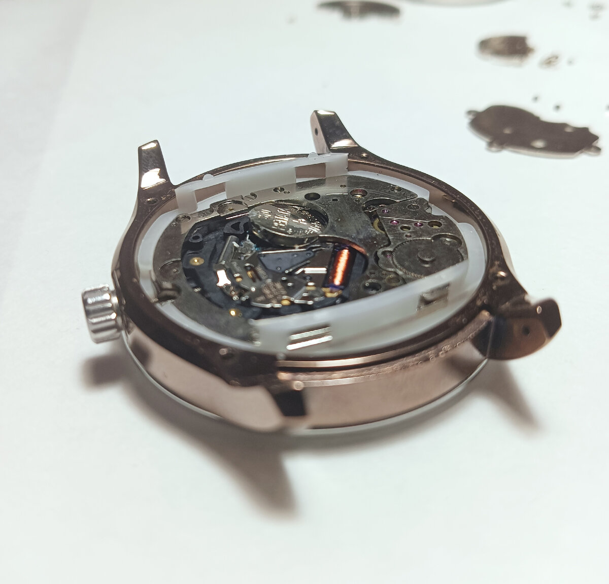 Fossil как поменять батарейку The Inside of a Fossil Grant Twist Watch YouTube