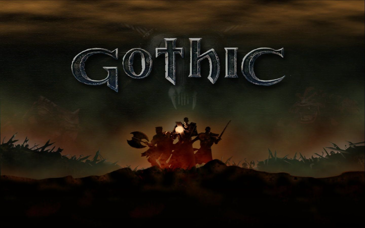 Gothic classic. Gothic 1 Постер. Gothic 1 плакат. Готика игра 1 обложка. Gothic 1 обложка Gothic 1 обложка