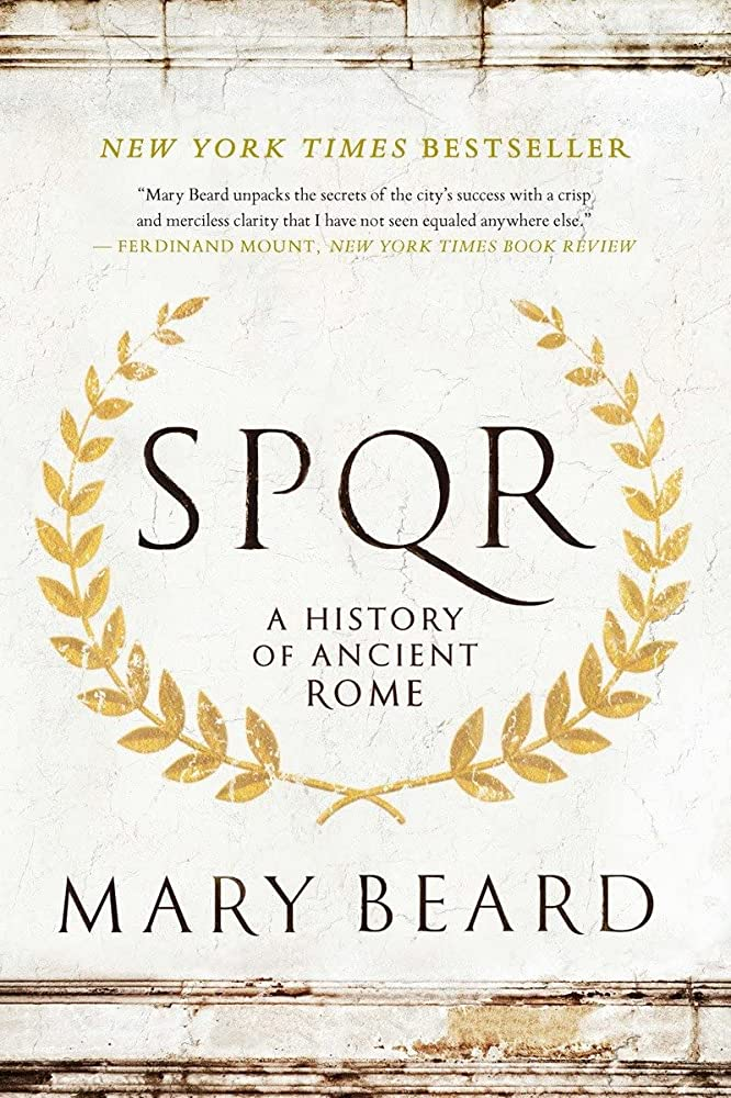 Англоязычное издание книги "SPQR: История Древнего Рима"