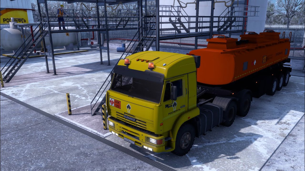 Euro Truck Simulator 2 1 46 Бензовоз