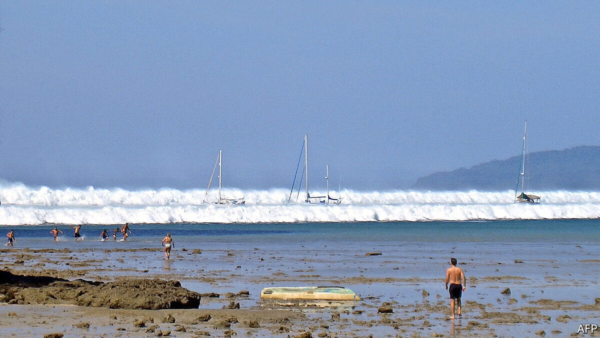 Цунами в Тайланде 2004 г., картинка из интернета