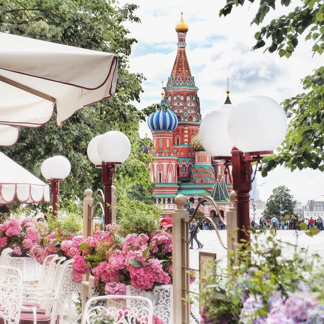 Москва летом красивые