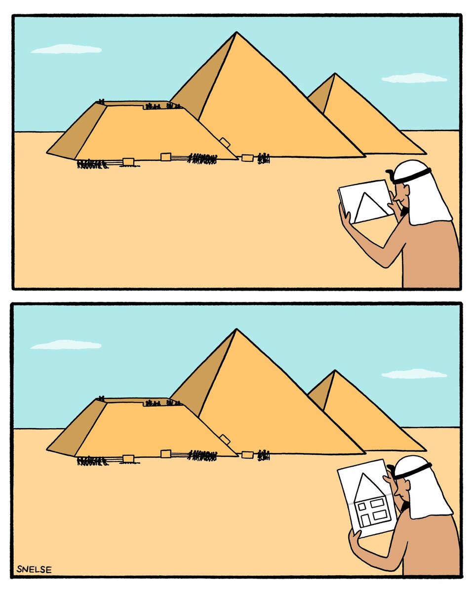Остроконечную деталь наверх, и кладем вот эту. Комиксов про египетские пирамиды,   7 смешных.