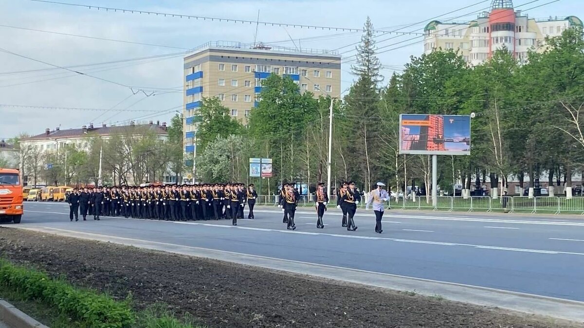     Парад Победы пройдет 9 мая на проспекте Октября.