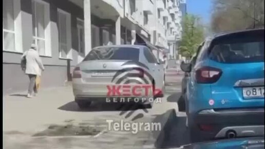 Бел.Ру | Водителя оштрафовали за проезд по пешеходной дорожке в ...