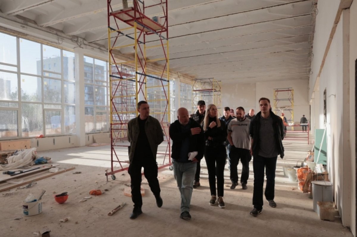    Тульские строители продолжают восстанавливать Мариуполь