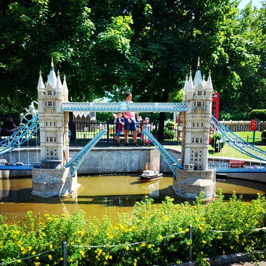 Тауэрский мост. Парк Минимундус, Клагенфурт, Австрия 